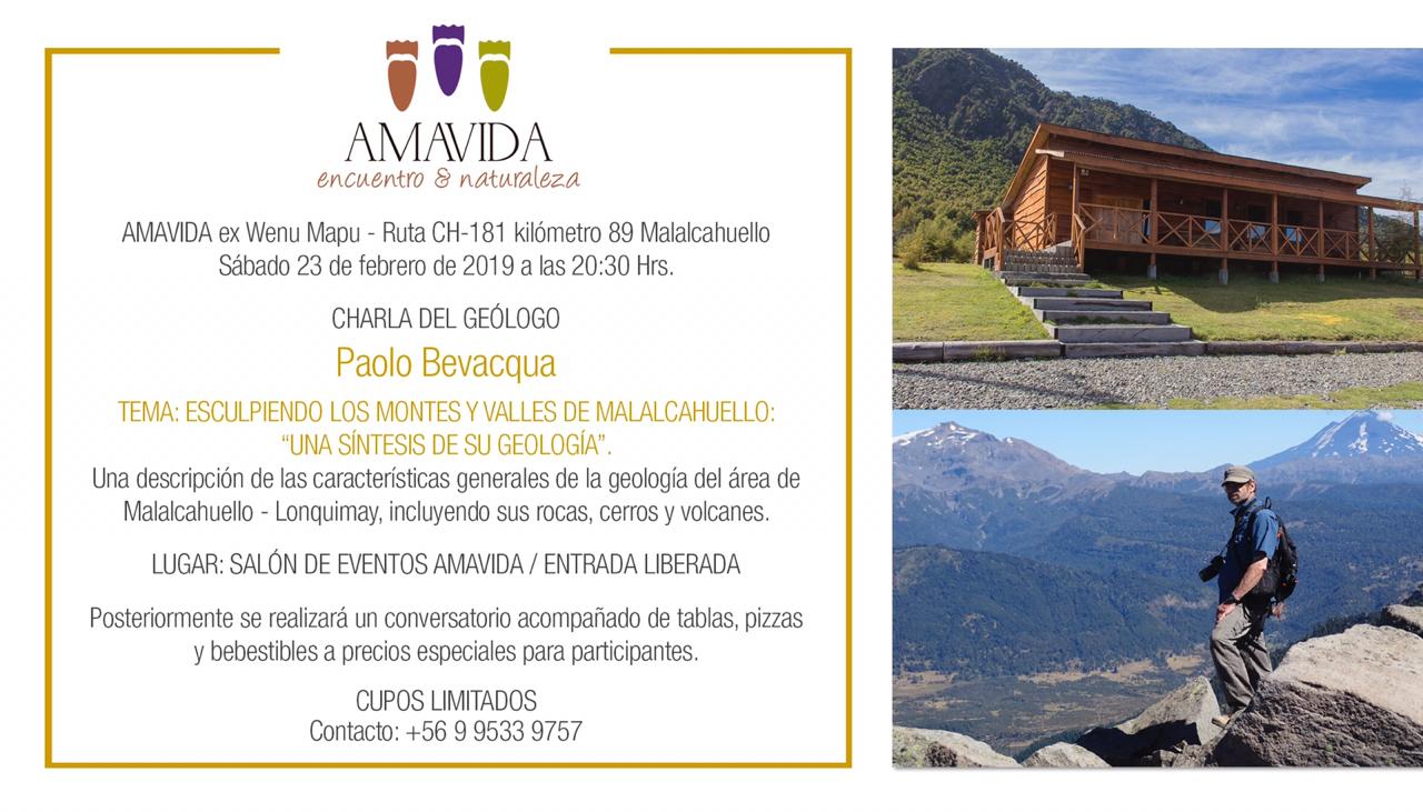 Conversatorio Geologia Malalcahuello - AMAVIDA